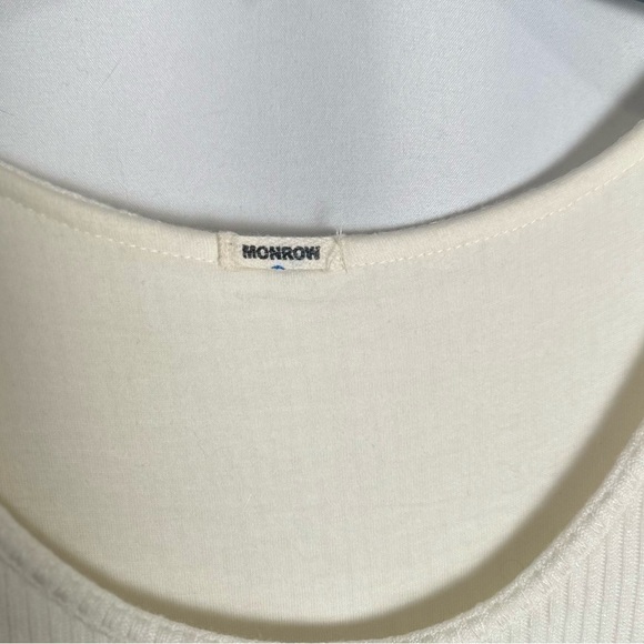 Monrow Cream Tank Dress - Picture 3 of 3